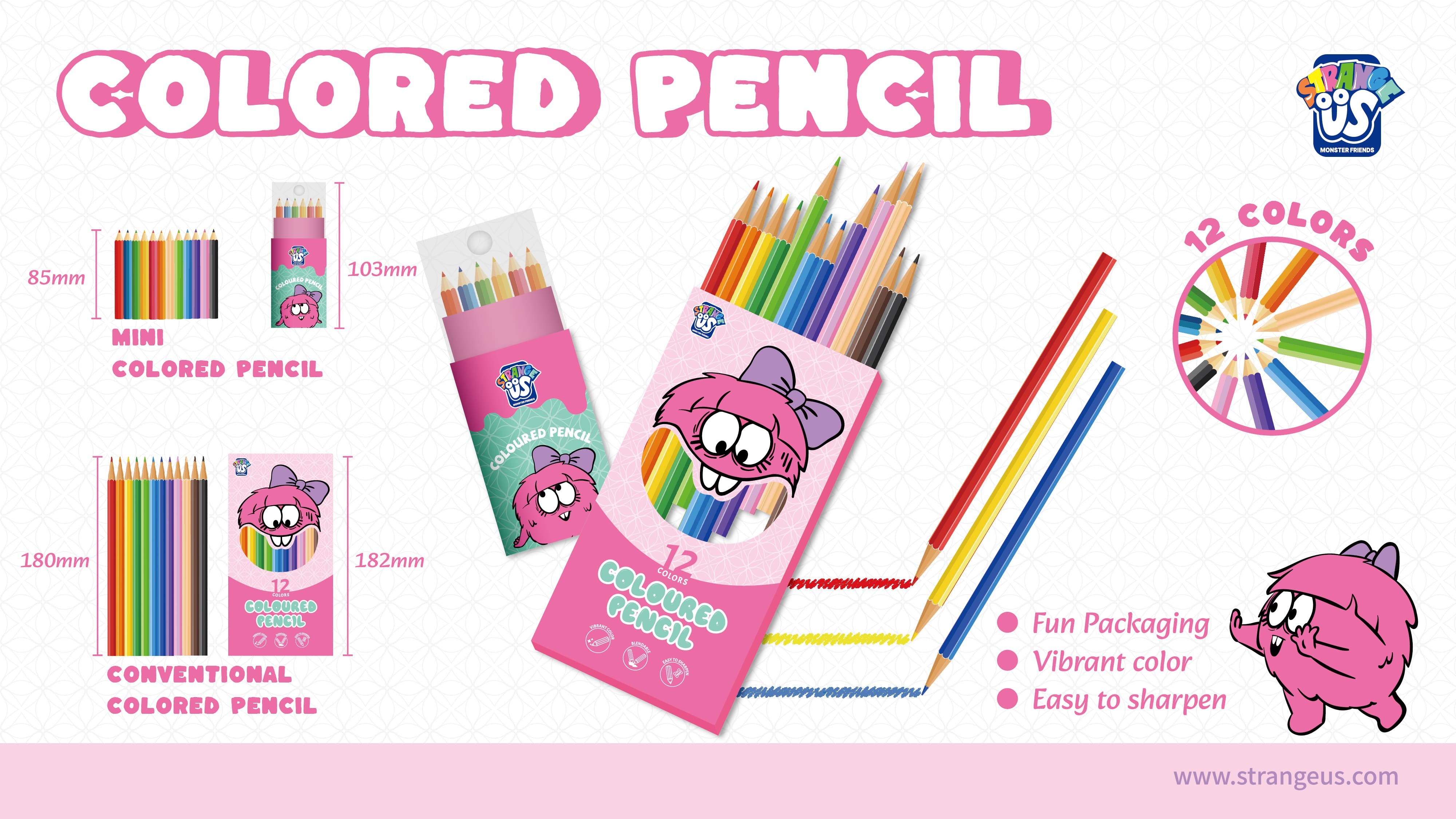 Monster Hole pencil poster