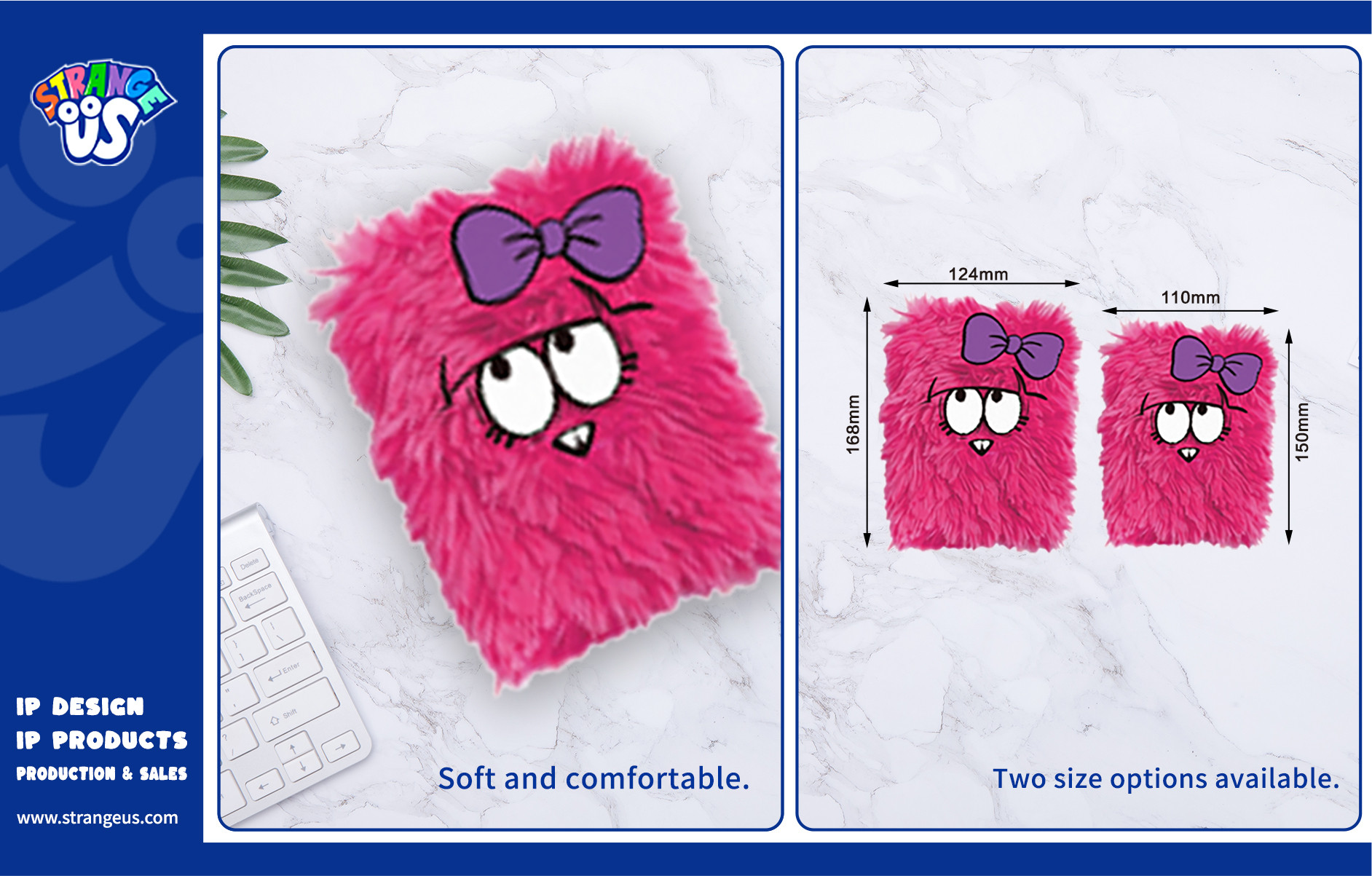 Cute Monster Click Pens