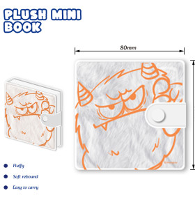 Monster Plush Mini Book