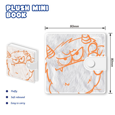 Monster Plush Mini Book