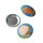 Monster Round Pin Badges