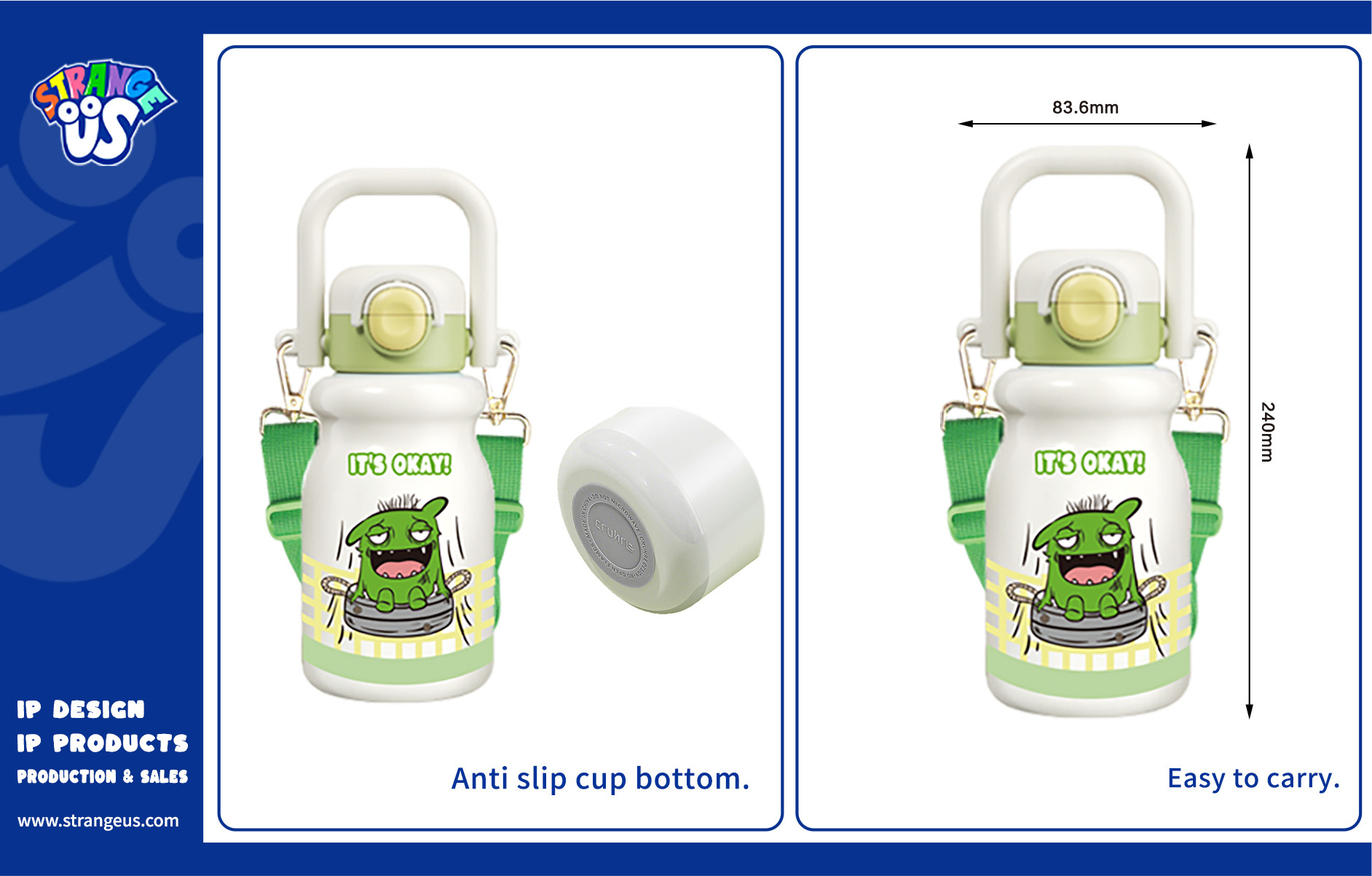 Cute Monster Click Pens