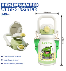Monster Kids Insulated Water Bottle