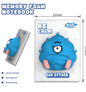 Monster Memory Foam Notebook-large