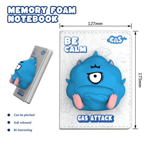 Monster Memory Foam Notebook-large