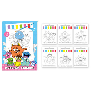 Monster Watercolour Painting Pad