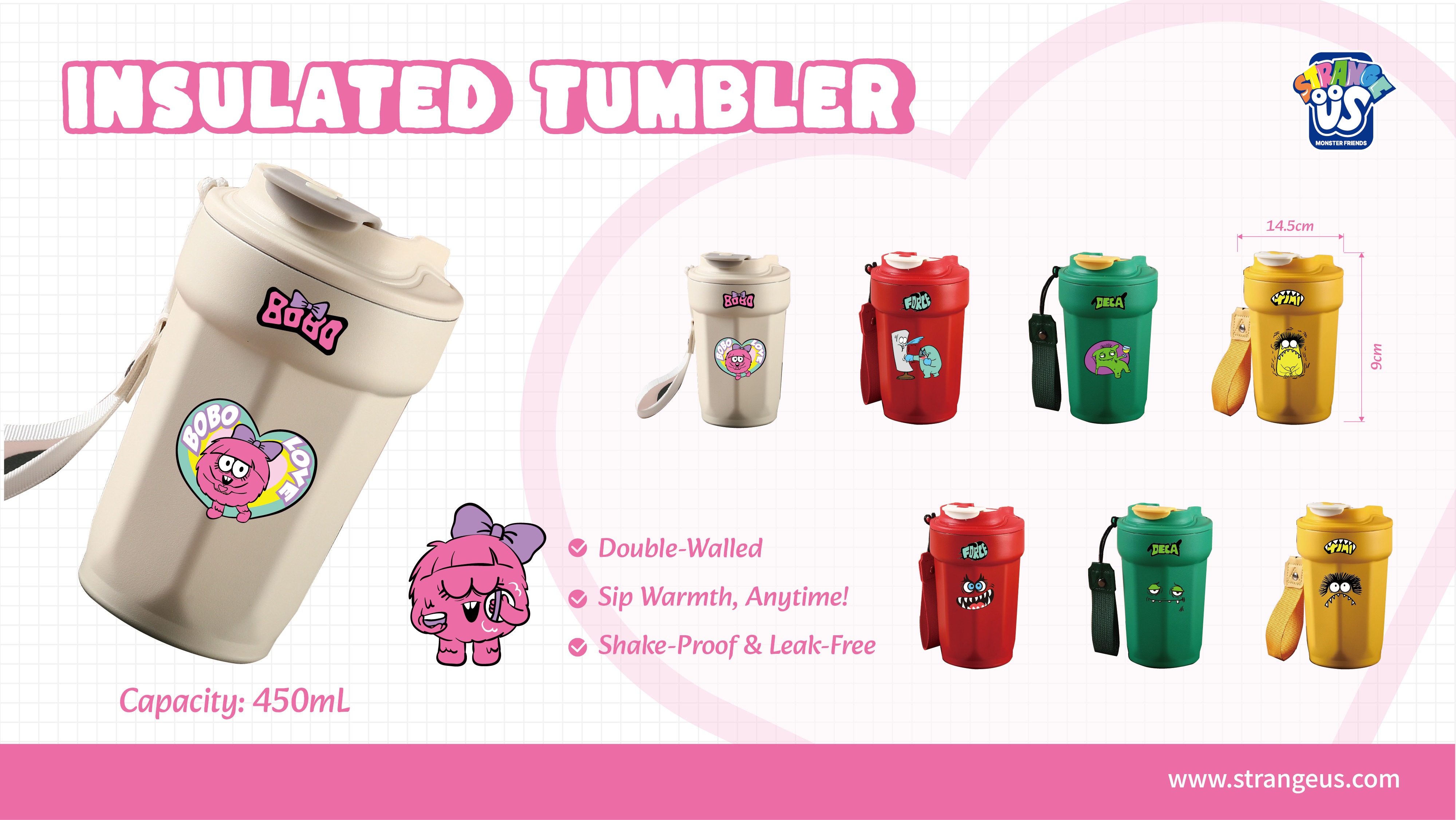 Monster Insulated Tumbler Poster