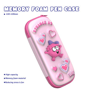Monster Memory Foam Pen Case