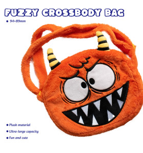 Monster Fuzzy Crossbody Bag