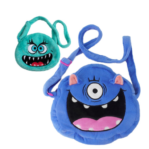 Monster Fuzzy Crossbody Bag