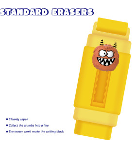 Monster Retractable Eraser