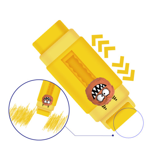 Monster Retractable Eraser