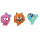 Monster Character Erasers