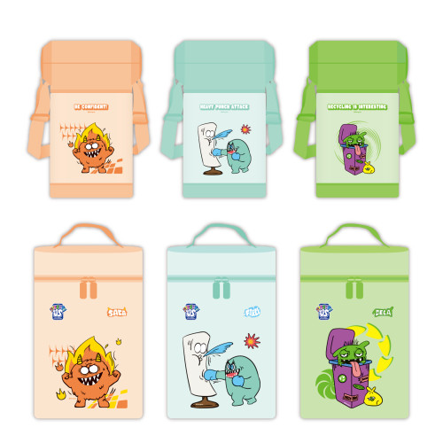 Monster Compartment Meal Prep Container