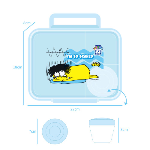 Monster Kids Bento Lunch Box