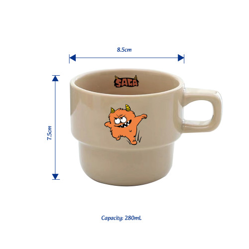 Monster Coffee Cup