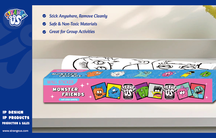 Cute Monster Click Pens