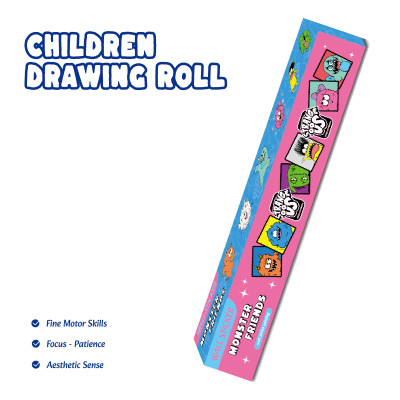 Monster Children Drawing Roll