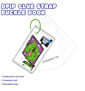 Monster Drip Glue Ring-bound Notebook