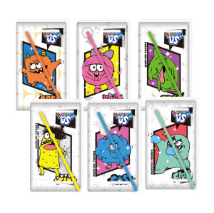 Monster Drip Glue Ring-bound Notebook
