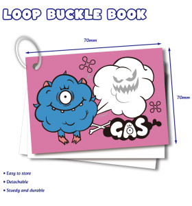 Monster Loop Buckle Book