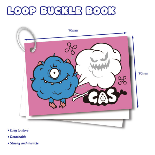 Monster Loop Buckle Book