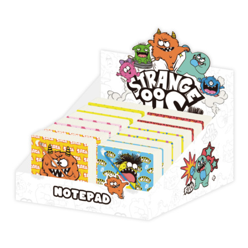 Monster Square Ring-bound Notebook