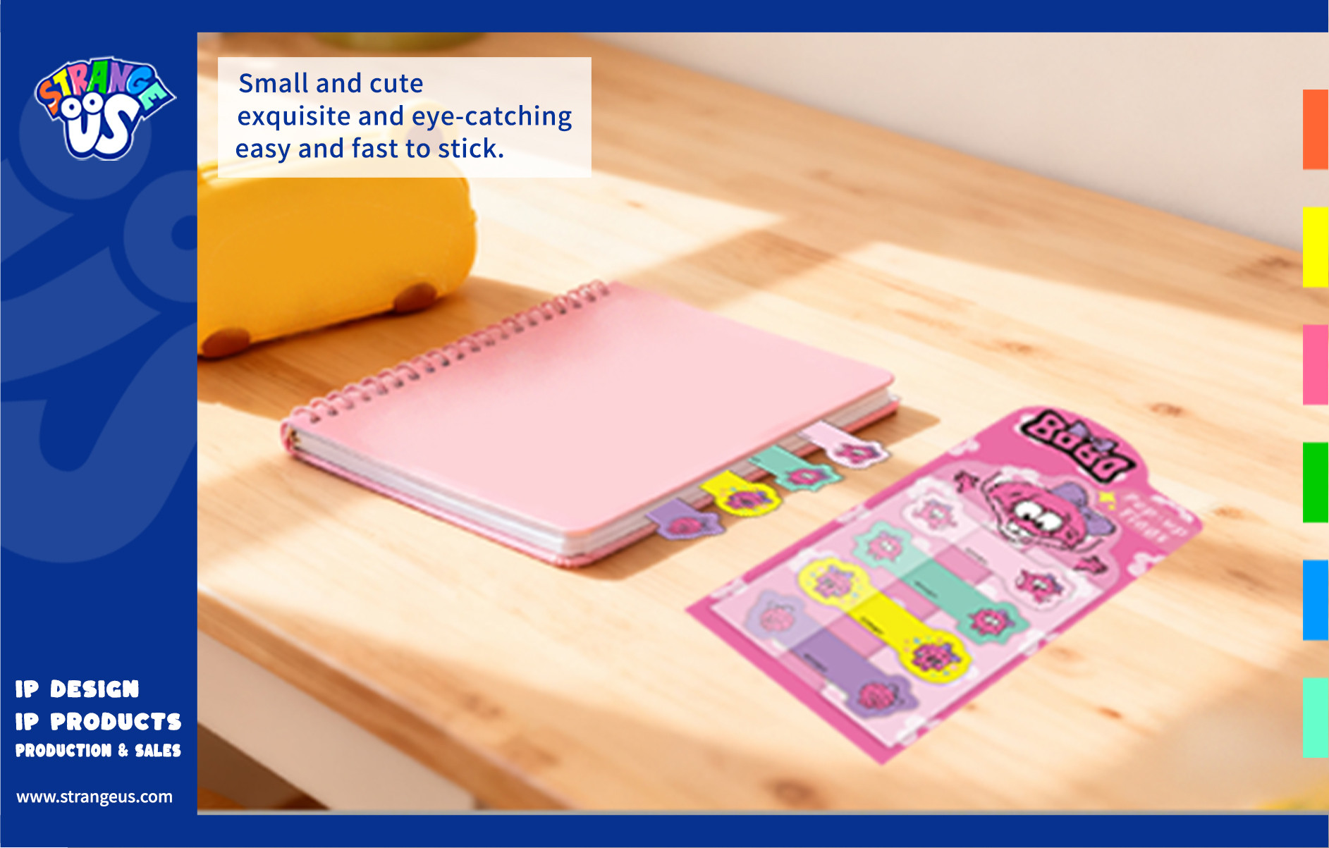 Cute Monster Click Pens
