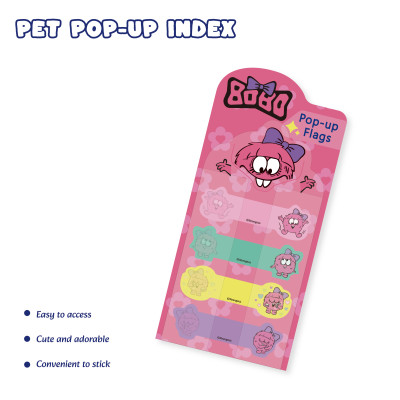 Monster Transparent Pop-up Sticky Index Tabs