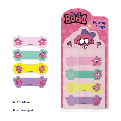 Monster Transparent Pop-up  Sticky Index Tabs