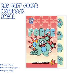 Monster Eva Soft Cover Notebook-small