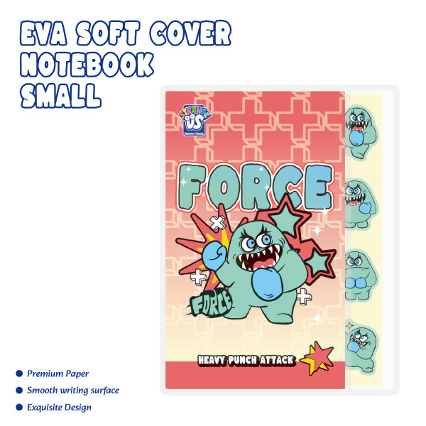Monster Eva Soft Cover Notebook-small