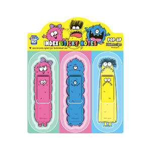 Monster Index Pop-up Sticky Notes