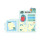Monster Bi-fold Sticky  Note Pad