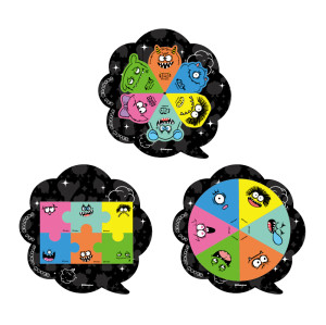 Monster Printed PET Sticky Notes
