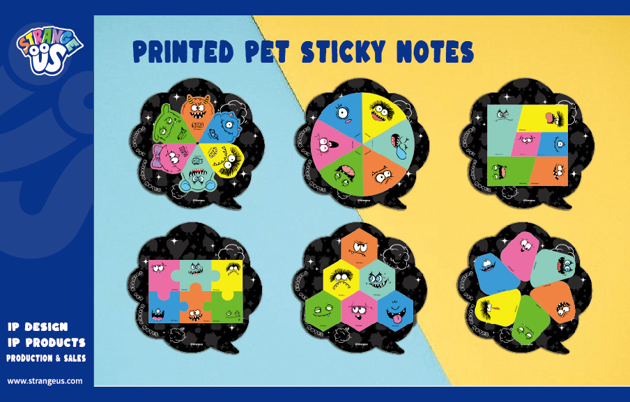 Cute Monster Click Pens