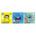Monster Tri-fold Sticky Note Pad