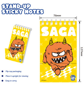 Monster Stand-up Sticky Notes