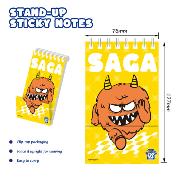 Monster Stand-up Sticky Notes