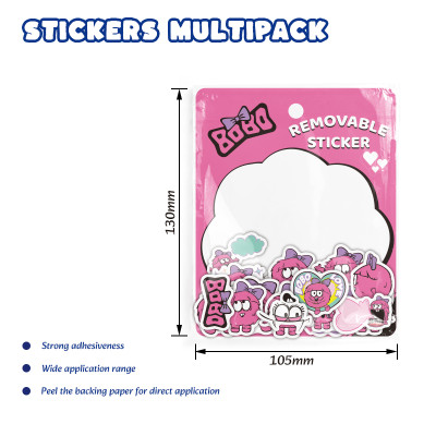 Monster Tri-fold Sticky  Note Pad