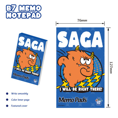 Monster B7 Memo Notepad