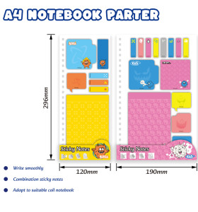 Monster A4 Notebook Parter