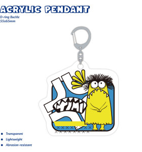 Monster Acrylic Keychains