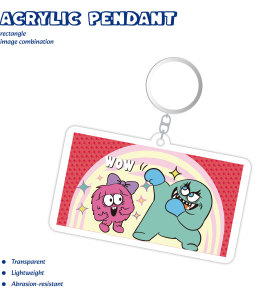Monster Acrylic Keychains
