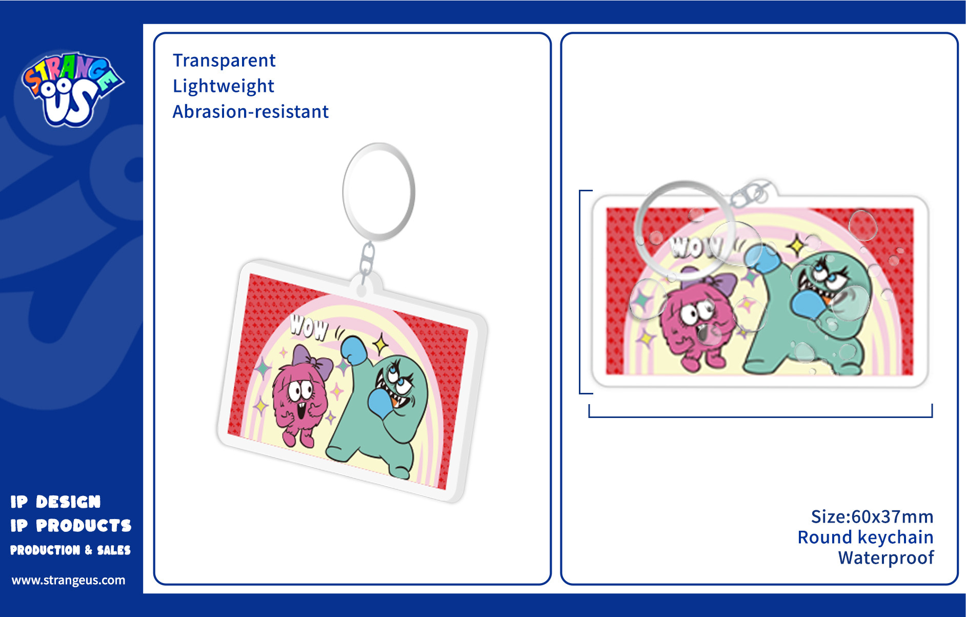 Cute Monster Click Pens