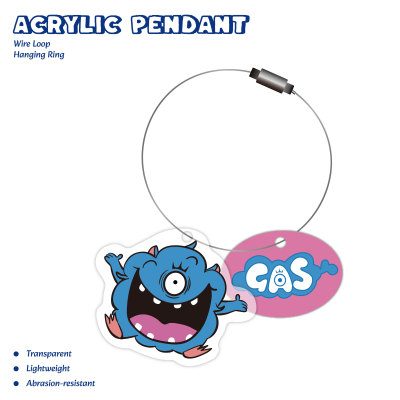 Monster Acrylic Keychains