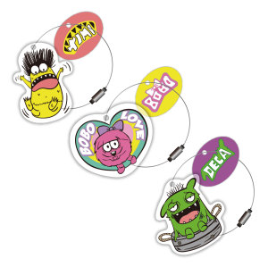 Monster Acrylic Keychains