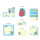 Monster Bi-fold Sticky  Note Pad