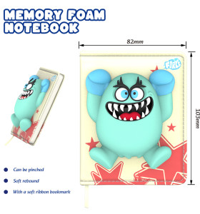 Monster Memory Foam Notebook-small