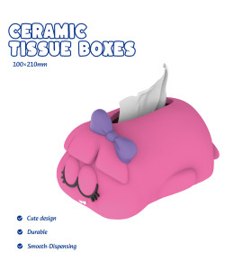 Monster Ceramic Tissue Boxes